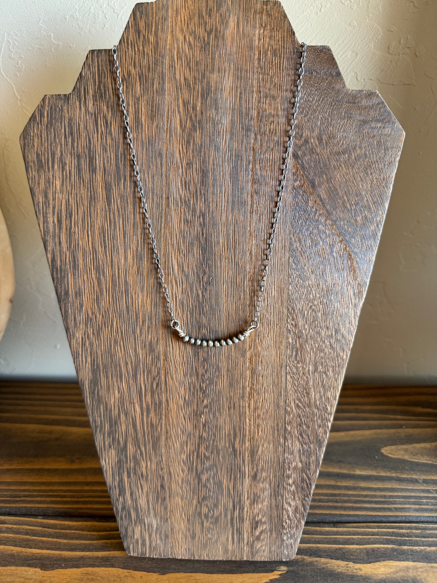 3mm Navajo Pearl Chain necklace