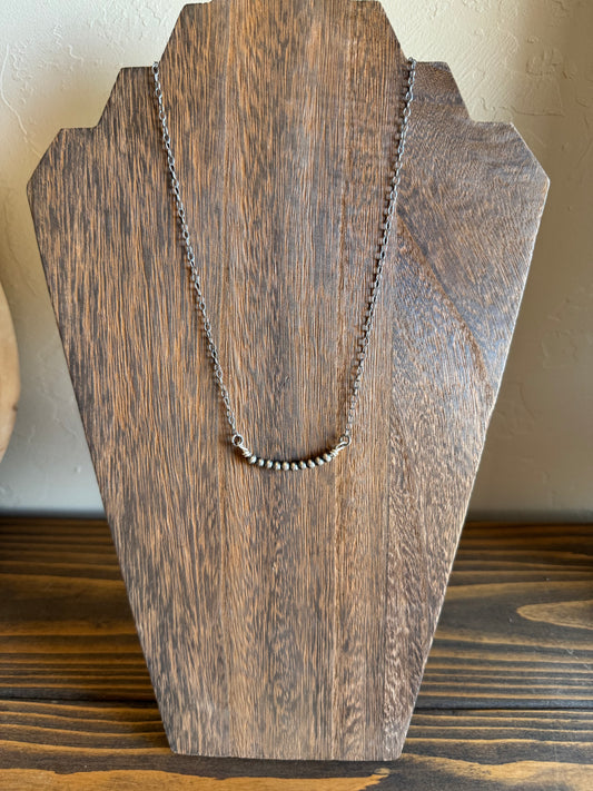 3mm Navajo Pearl Chain necklace