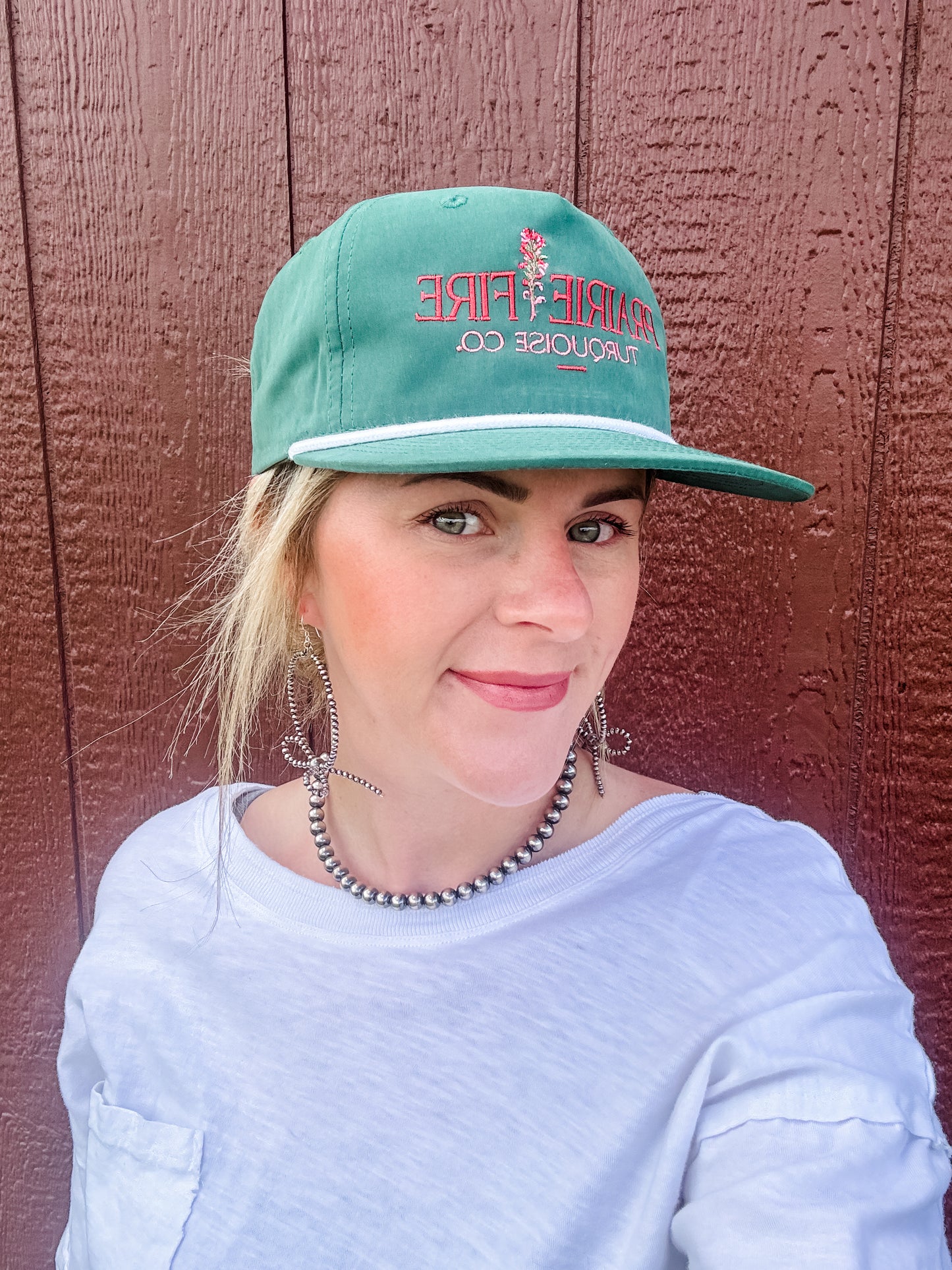 Prairie Fire Turquoise Co. hat!