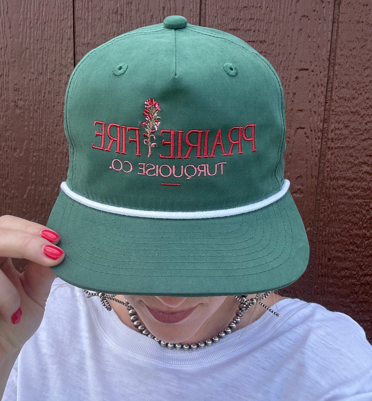 Prairie Fire Turquoise Co. hat!