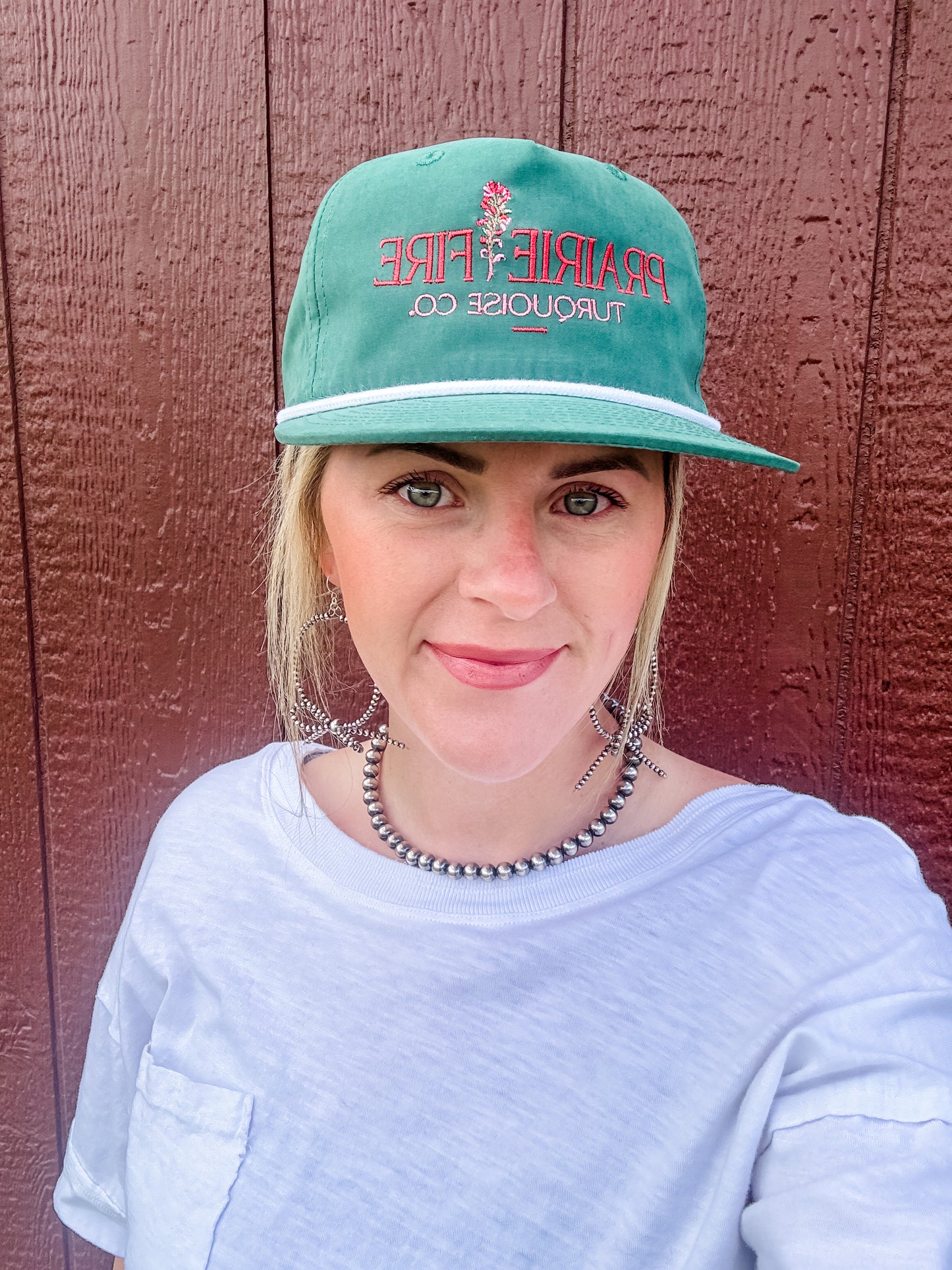 Prairie Fire Turquoise Co. hat!