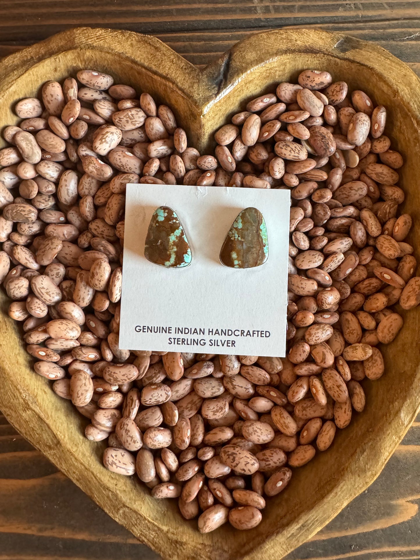 #8 Turquoise stud earrings