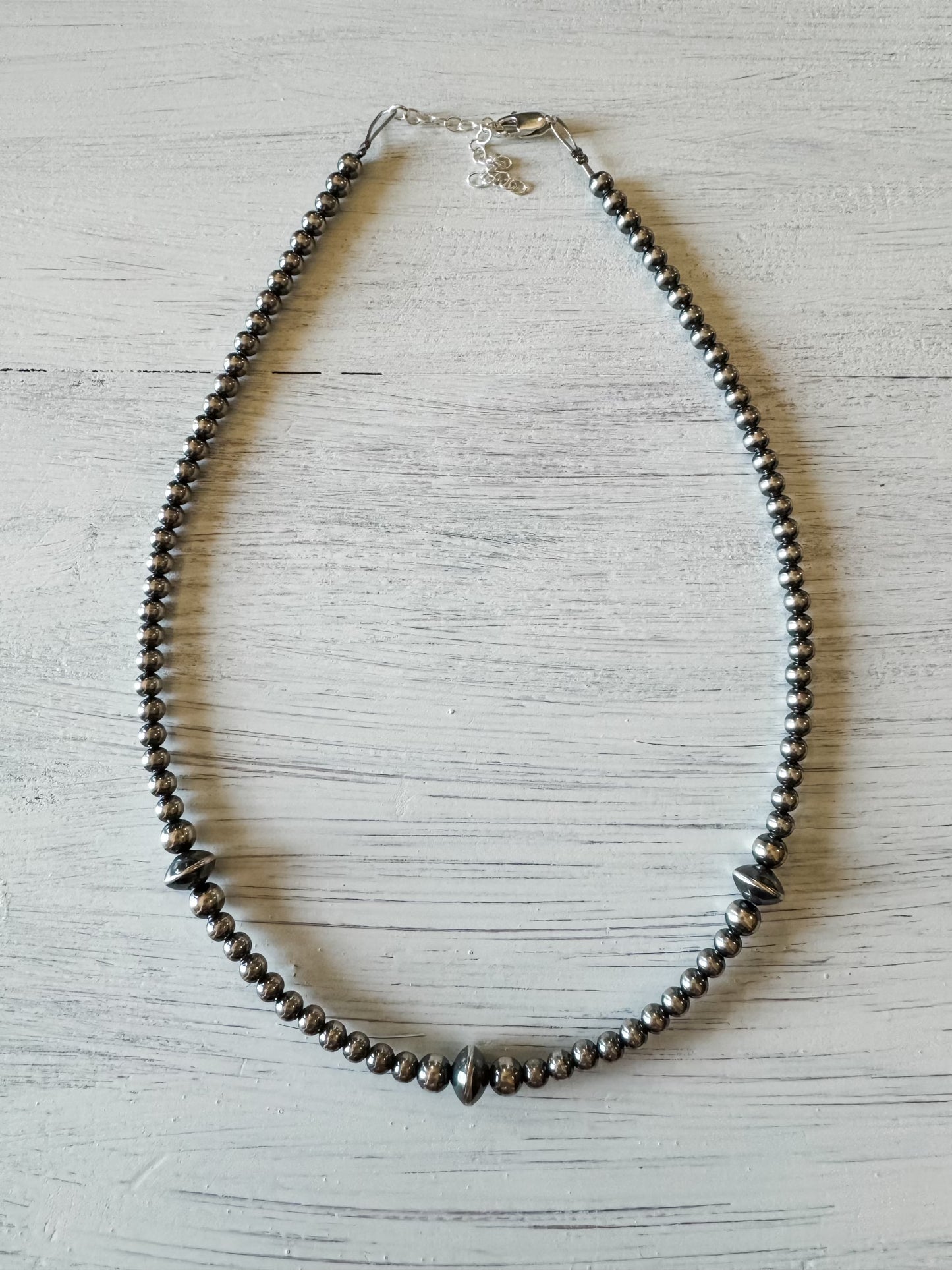 Sterling Silver Pearl Choker