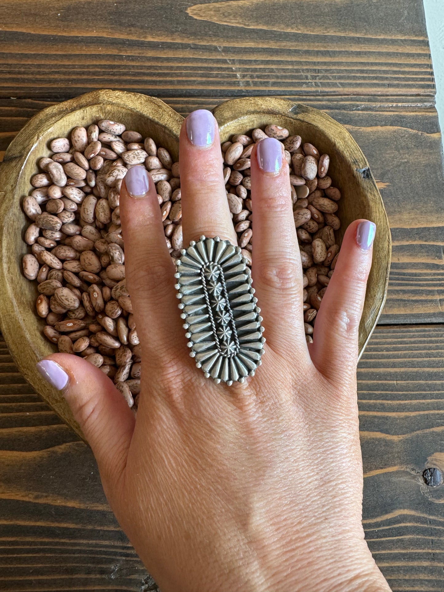 Sterling Silver adjustable ring